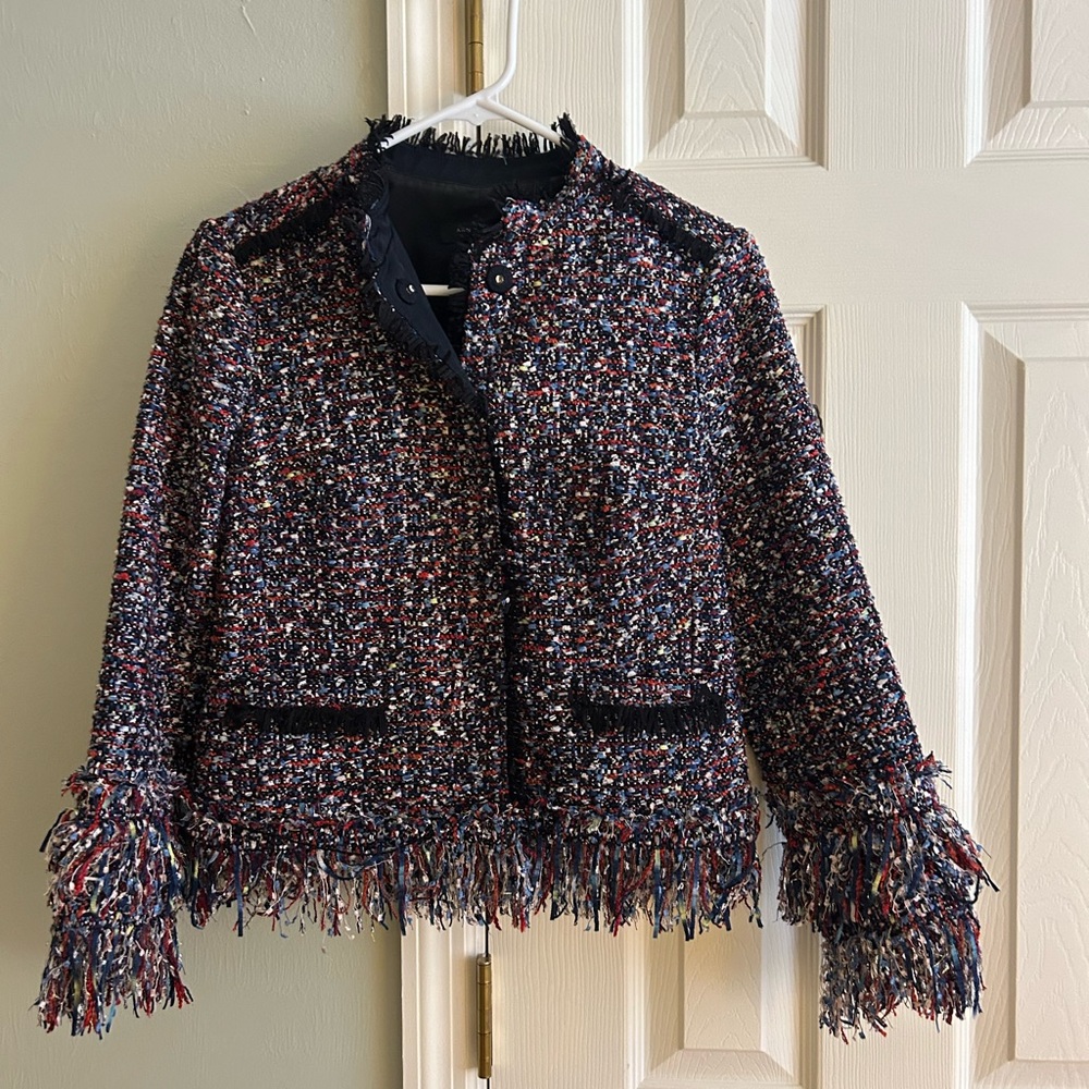Multicolor Tweed Jacket - Picture 6 of 10